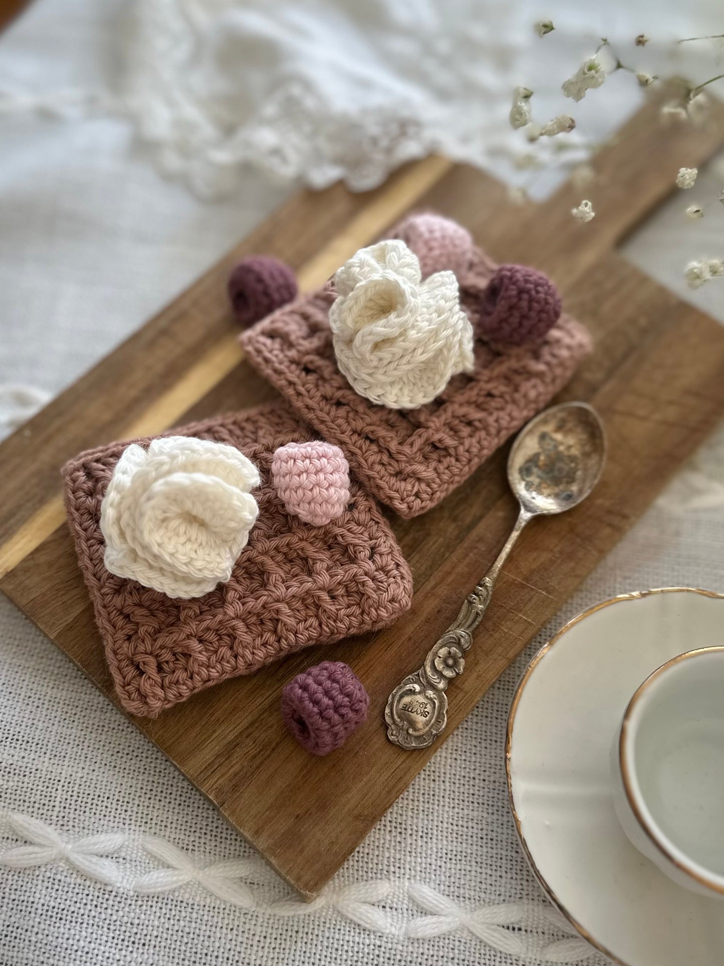 Berry waffle
