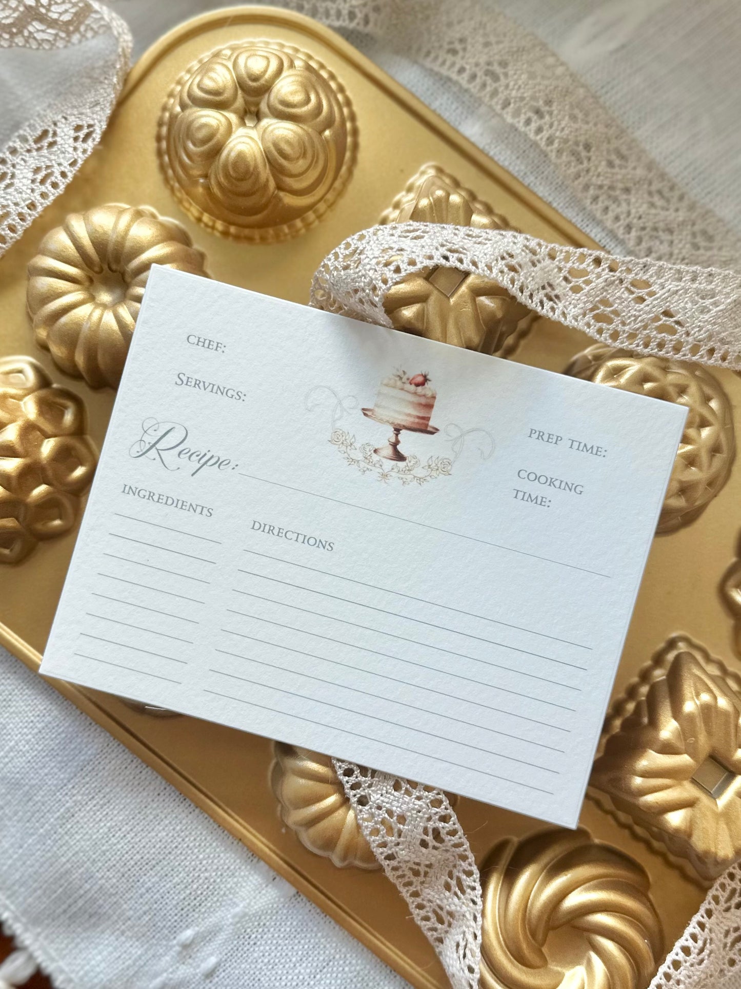 Recipe cards