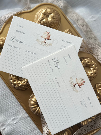 Recipe cards