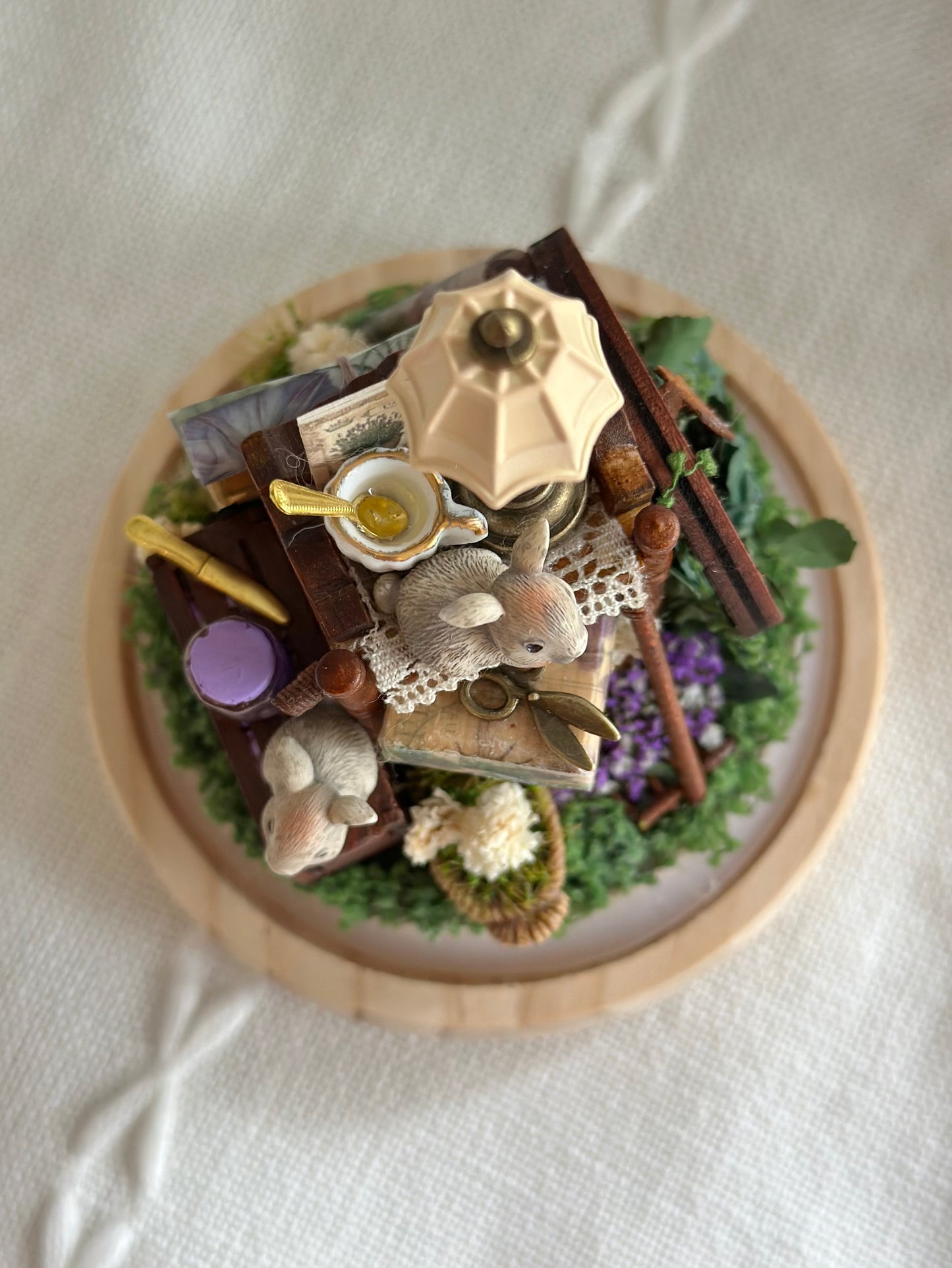 A miniature scenery - a garden bliss