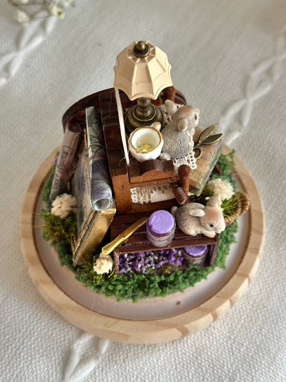 A miniature scenery - a garden bliss