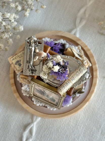 Miniature scenery - a lavender dream