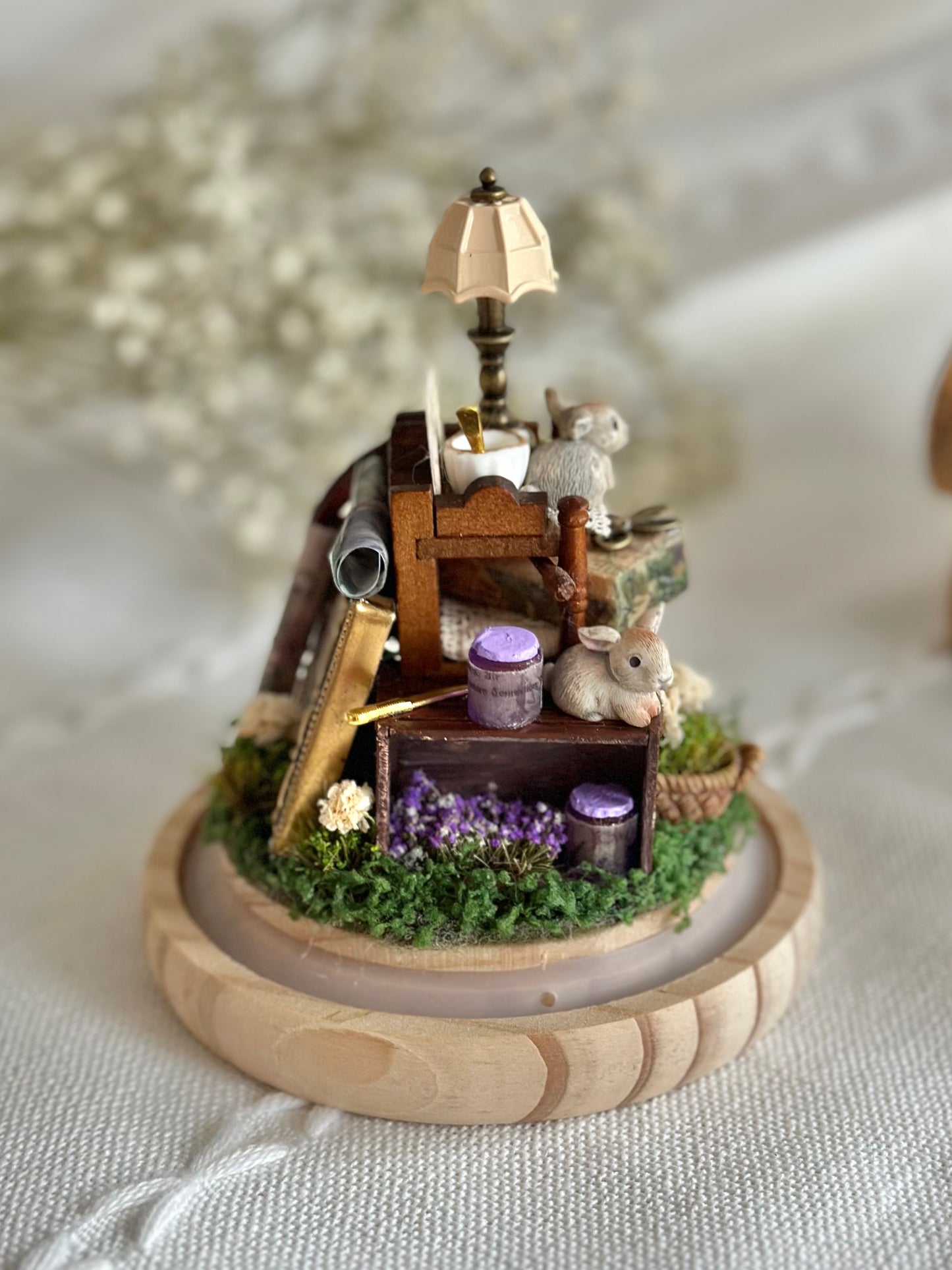 A miniature scenery - a garden bliss