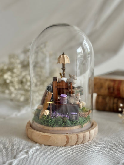 A miniature scenery - a garden bliss