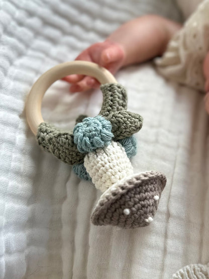 Mushroom rattle